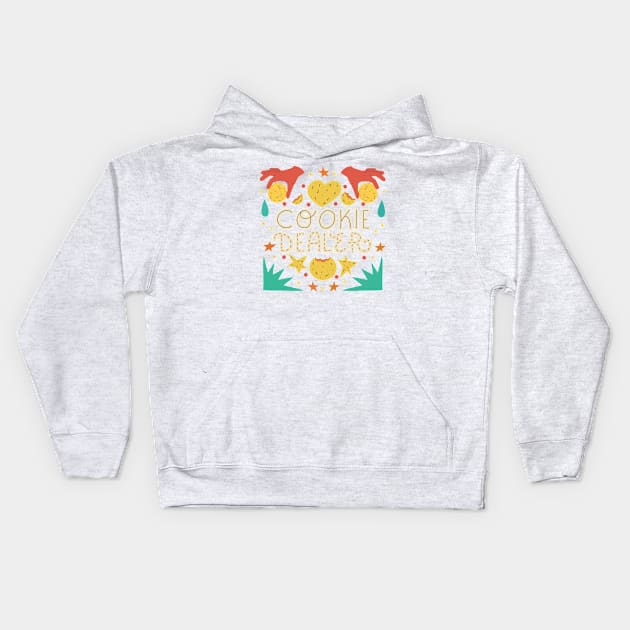 Cookie Dealer Kids Hoodie by chickfish